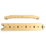 Hacker-Model HCT95620S - H0 - Gerade Gleisschablone